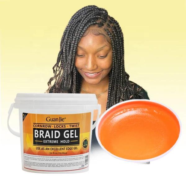 For Braids Twist Locs Smooth Edges 56oz Braid Gel Extreme Hold High Shine Edge