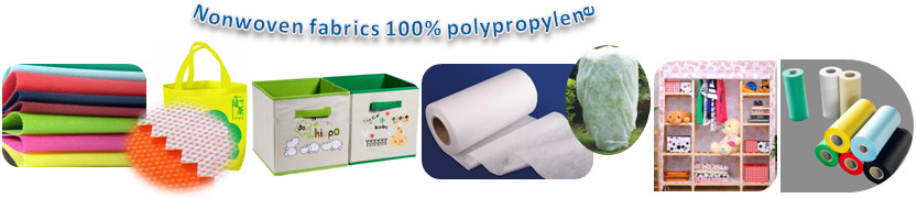 Colorful raw material 10-320gsm spun-bond cross nonwoven fabric
