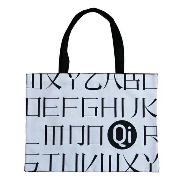 Buy cheap Eco Friendly Reusable Cotton Canvas Tote Bags For Ladies Customized Size from wholesalers