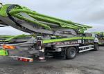 SINOTRUK 37m New Concrete Pump Truck , 2 Axle Truck Euro 6 Emission