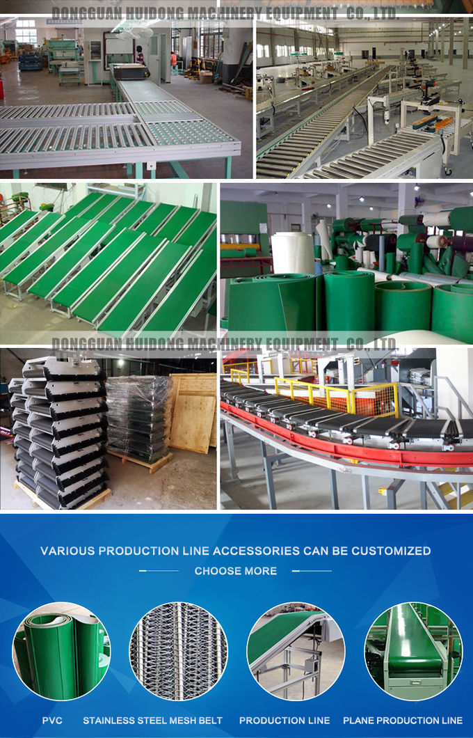 Gravity Adjustable Roller Conveyor Fire Resistant Without Power 1 Year Warranty