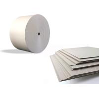 Buy cheap Lamination two side Gray Paper Roll Anti Curl 400gsm / 0.66mm product