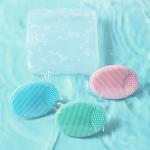 Soft Silicone Massage Brush Bath Comb Clean Hair Baby Bath Brush