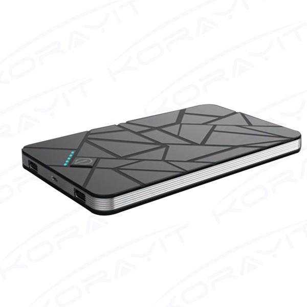 Buy cheap Grid Polymer Power Bank 8000mAh,LED Lighting External Battery Pack, Promotional Gifts from wholesalers