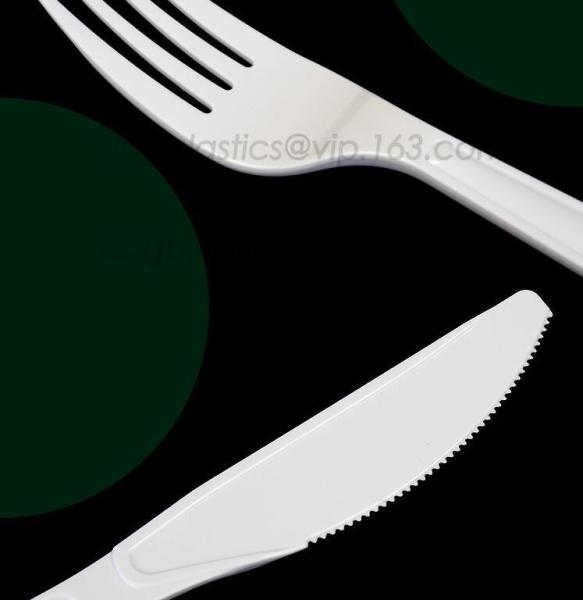 Buy cheap Biodegradable plastic cutlery/knife/spoon/fork, cutlery/Dinnerware spoon/fork/knife, BPI SGS factory dinnerware cutlery from wholesalers