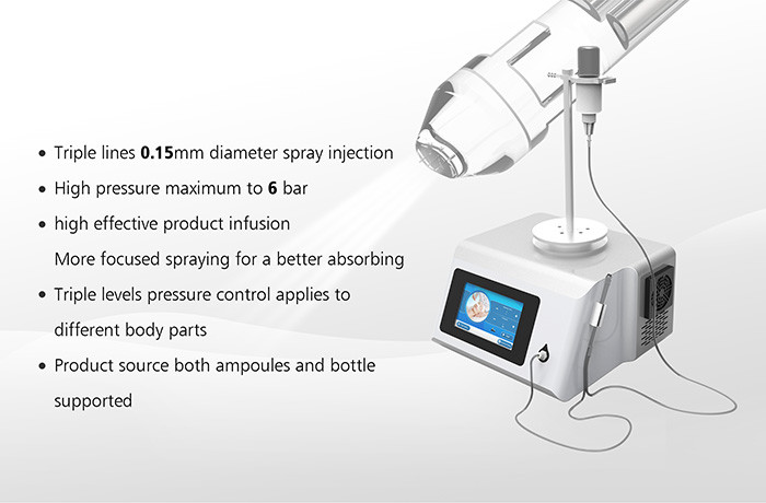 Portable Face Rejuvenation Machine , Blackhead Suction Dermabrasion Machine