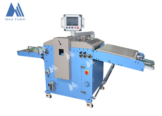 China Fully Auto Notebook Punching Perforating Machine For Spiral Wire Double Wire Notebooks Binding MF-PBM350