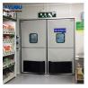 Buy cheap Restaurant Traffic Double Acting Door SUS304 Stainless Steel Customized EPDM Sealing from wholesalers
