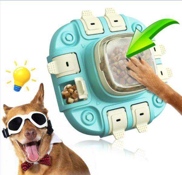 Buy cheap Multi Functional Hidden Food Leakage Dog Puzzle Slow Feeder Dog Toy from wholesalers