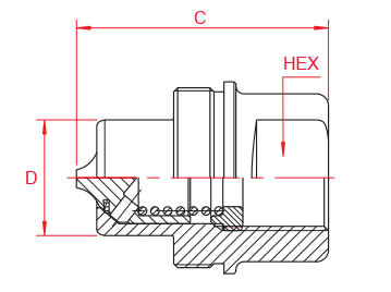 Stainless Steel Female Hydraulic Quick Connect Fittings