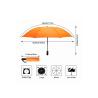 Buy cheap Strong Foldable Reverse Automatic Travel Umbrella 42 Inch Arc Metal Shaft from wholesalers