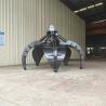 Buy cheap Customized Electro Hydraulic Orange Peel Grab For 15 Ton Excavator from wholesalers