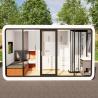 Buy cheap High Quality Waterproof 20ft Apple Cabin Assembled Container Glass Houses Villa Apple House Comfortable Luxury Living Apartment from wholesalers