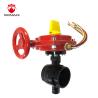 Buy cheap 300PSI Double Eccentric Disc Butterfly Valve With Handle from wholesalers