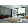 Buy cheap Double Glazed Black Color External Aluminum Sliding Patio Doors With Sliding Screen from wholesalers