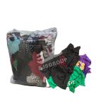 Cutting Used T-shirt Rags trapos indistriales Coloured Wipers 100% Cotton Rags