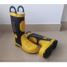 Buy cheap Fire Certification Firefighters Fire Boots Safety Rubber Flame Retardant Boots Steel Sole Fire Shoes Manufacturers from wholesalers