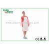 Buy cheap 40g/m2 Nonwoven Disposable Sleeveless Apron for Food Processing from wholesalers