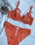 Ultra Thin Ladies Underwear Sets Lace Solid Color Womens Bra And Panty Sets