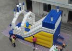 Amusement Inflatable Jumping Castle / Inflatable Jumping Bouncer PVC Tarpaulin