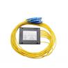 Buy cheap Sc Upc Connectors 1260nm Fiber Optic Plc Splitter from wholesalers
