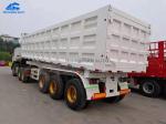 Single Point Suspension Axle 70 Tons Dump Semi Trailer