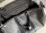 Grey Men'S Genunie Leather Womens Travel Handbag Business Style