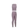 Buy cheap Ribbed Fabric 210gsm Gym Activewear Sets Womens 2 Piece Activewear Sets from wholesalers
