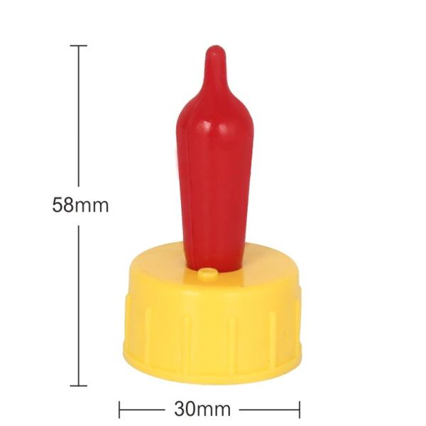 Buy cheap Baby Goat Nursing Bottle Nipple with Vent Hole Design Comfortable Feeding Milk from wholesalers