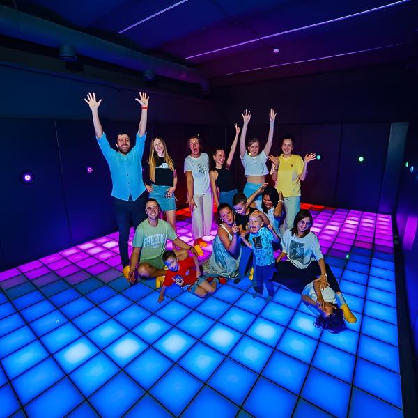 Buy cheap New Interactive Escape Room Game Led Floor Game Room from wholesalers