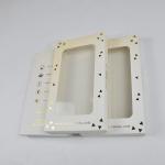 Mobile Phone Case Packaging Box With Clear PET PVC Window