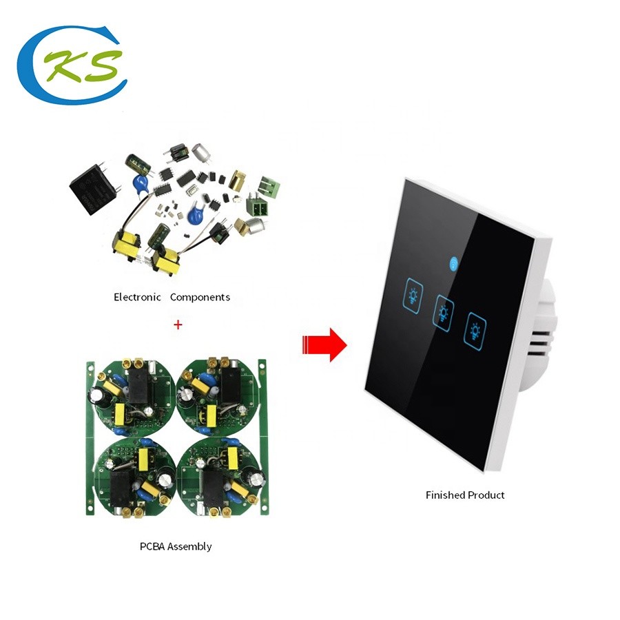 Immersion Tin Turnkey PCB Assembly Service AOI ET FQC Testing