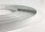 Plastic Covering White Color Aluminum Plastic Trim Cap 1 Inch Hotel Signage Good
