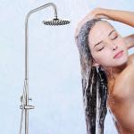 Commercial Shower Stand 316 Bath Stainless Steel Faucet