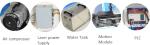 Non Metal Materials Wire Insulation Stripping Machine With 1700 X 600 X 1320mm