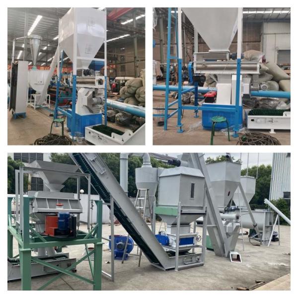 Buy cheap Automatic Bagging Machine Animal Feed Pellet Production Line For Grains 1-12mm from wholesalers