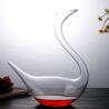 Buy cheap 1800ml Glass Wine Decanter Handmade Lead Free Crystal Material Swan Shaped from wholesalers