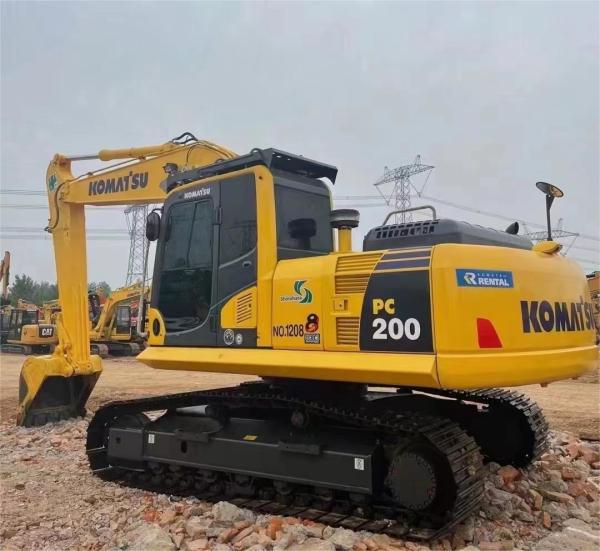 Komatsu PC200-8 PC200-7 Excavator with Cummins Engine 110KW Used Crawler