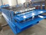 double color roof tile machine