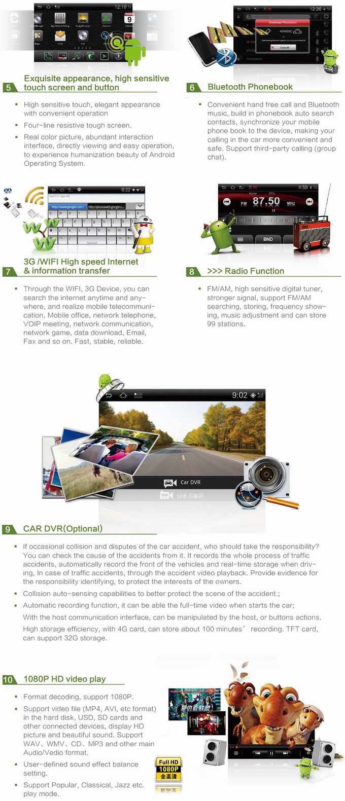 Ouchuangbo Car Radio GPS Navi Android 4.0 for Nissan Pathfinder /Murano with 3G Wifi Audio Stereo S150 System OCB-001C