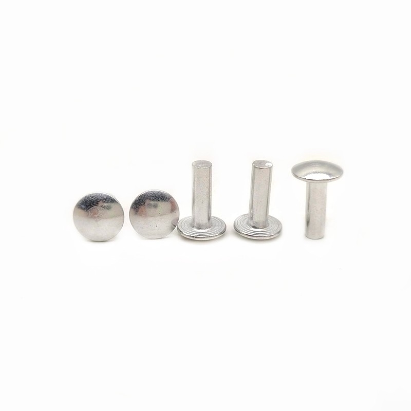 Manufacturers Supply Flat Head Rivets Aluminum Rivets Solid Rivets And Flat Round Head Rivets