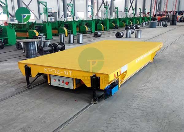 Buy cheap Electric Arc Furnace Material Transfer Battery Industrial Rail Trolley Cart 30 Tons from wholesalers