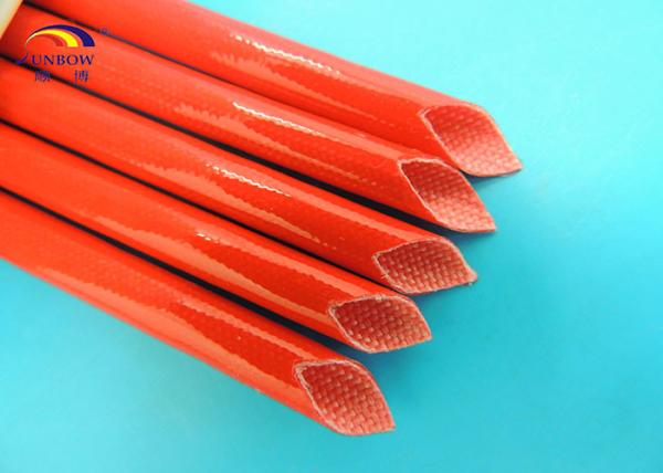 Buy cheap SUNBOW UL Approval ID 10MM Silicone Fiberglass Sleeving White Black Red for Insulators from wholesalers
