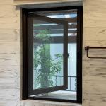 Aluminum Door To Door Retractable Screen Door Systems Customizable