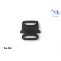 Buy cheap Black Color Logo Embossed Metal Side Release Buckle For Pants , Jeans product