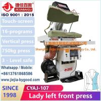 Buy cheap Steam Heat Dress Shirt Press Machine Color Touch Screen Plc product