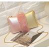 Buy cheap 2016 new phone bag plush Night female fashion evening bag hit the color tide mini shoulder diagonal package from wholesalers