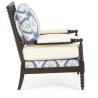 Buy cheap Modern new style design accent chair event upholstery couch chair linen fabric event rental chair with cushion from wholesalers