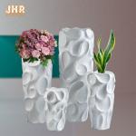 Lightweight Pattern Fiberglass Flower Pots Supermarket Planters