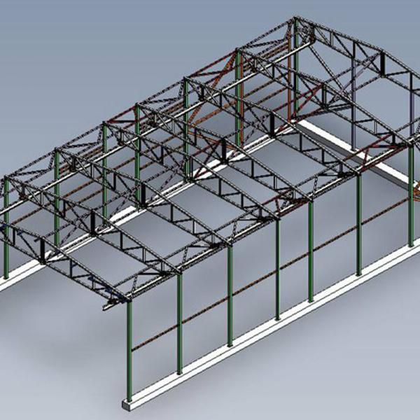 Buy cheap GB Standard Steel Structure Warehouse , Agricultural Industrial Steel Buildings from wholesalers